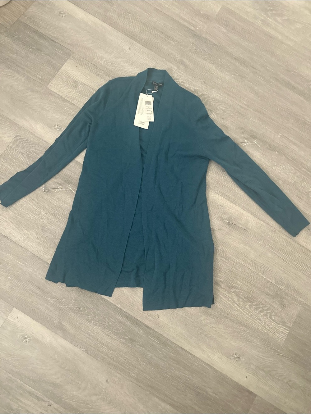 Eileen Fisher Teal cardigan